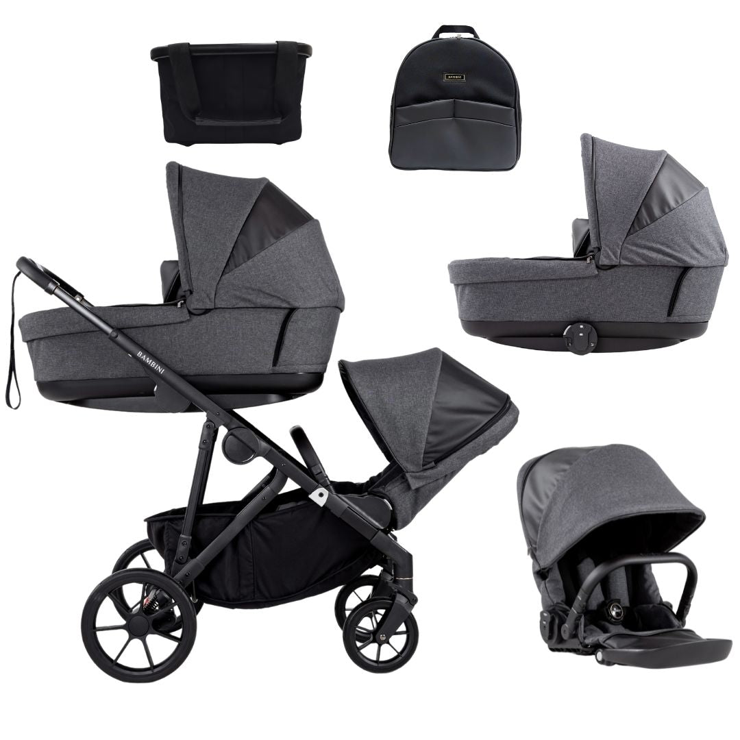 HENRI Charcoal - Twin Bundle