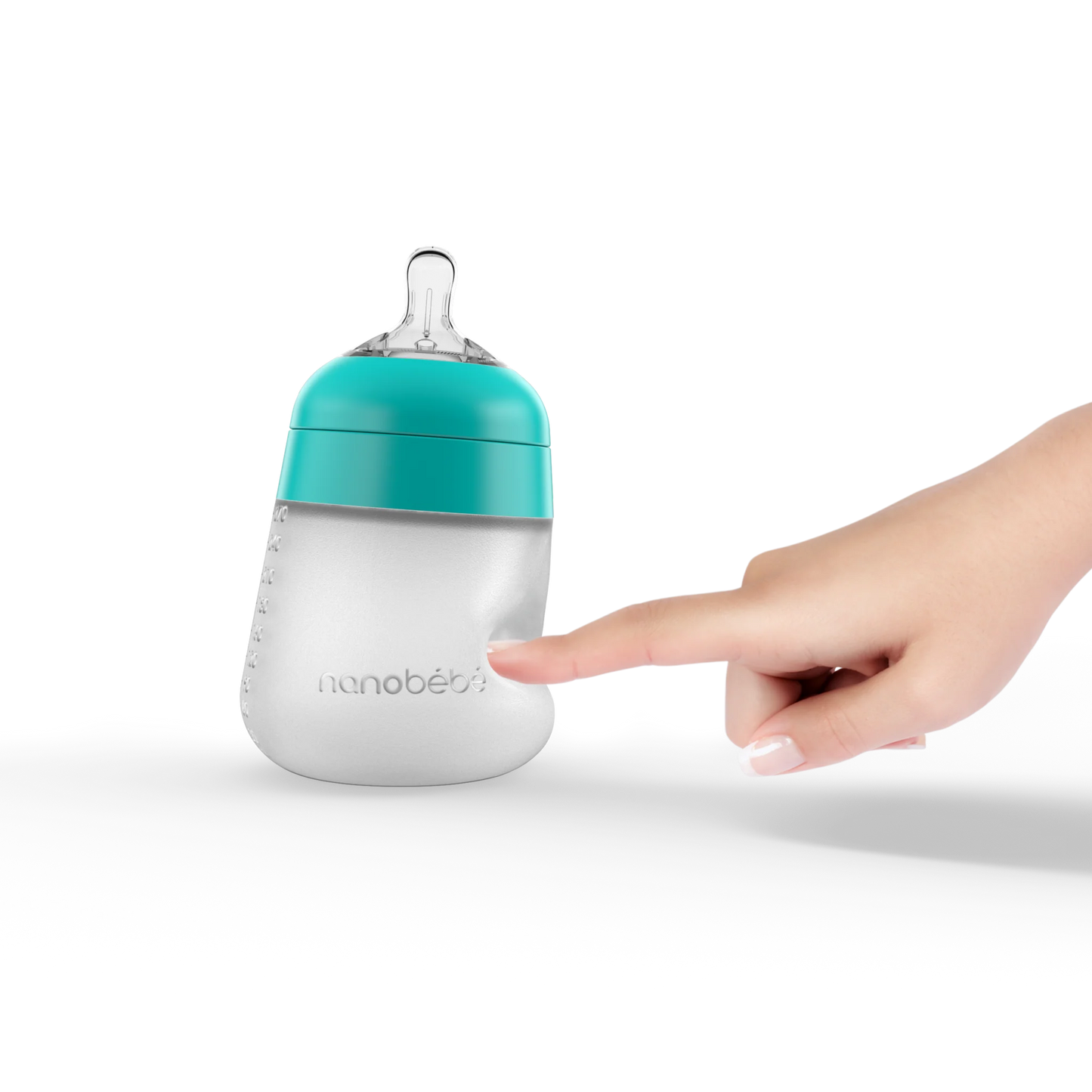 Nanobébé Flexy Silicone Bottle Twin Pack 150ml