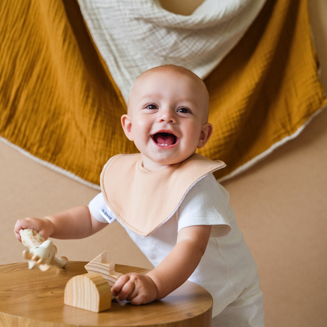 African Safari Organic Dribble Bib (Set of 3)