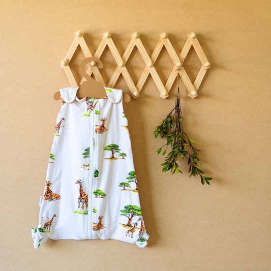 African Safari 'Family' Organic Jersey Sleepbag (1 TOG)