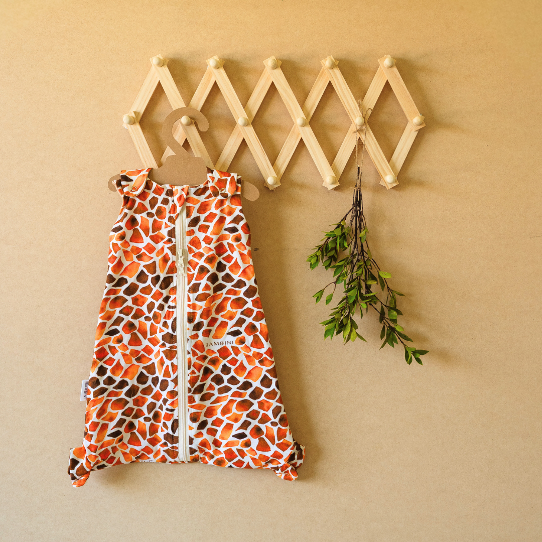 African Safari 'Spots' Organic Jersey Sleepbag (1 TOG)