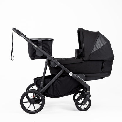 LISBON Single-to-Double Pram Noah Black