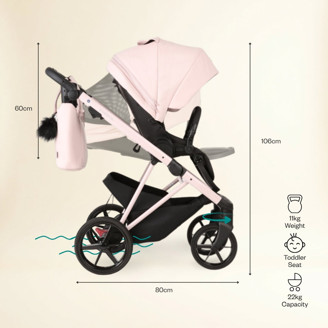 AMELIA Pink - Pink Chassis