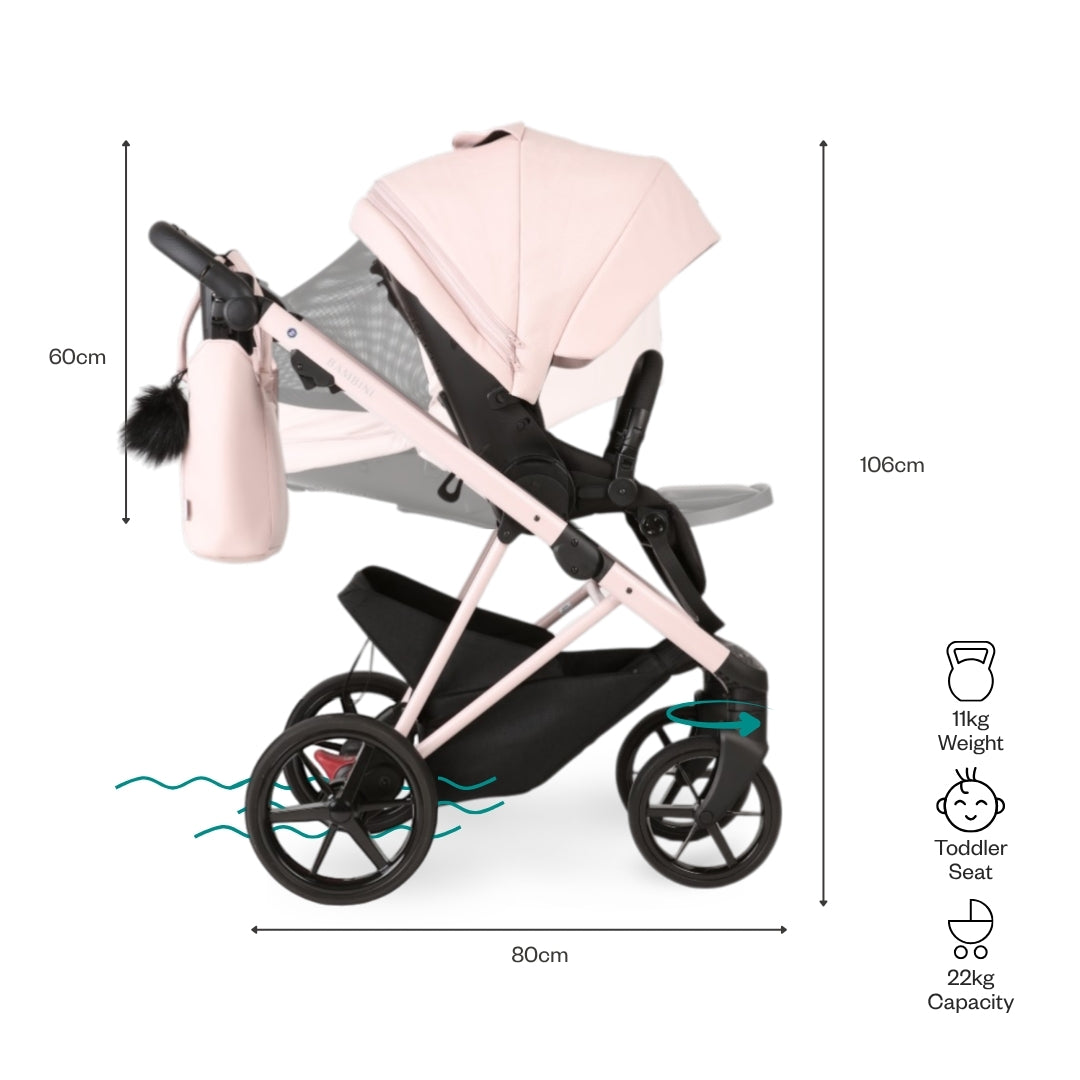 AMELIA Pink - Pink Chassis