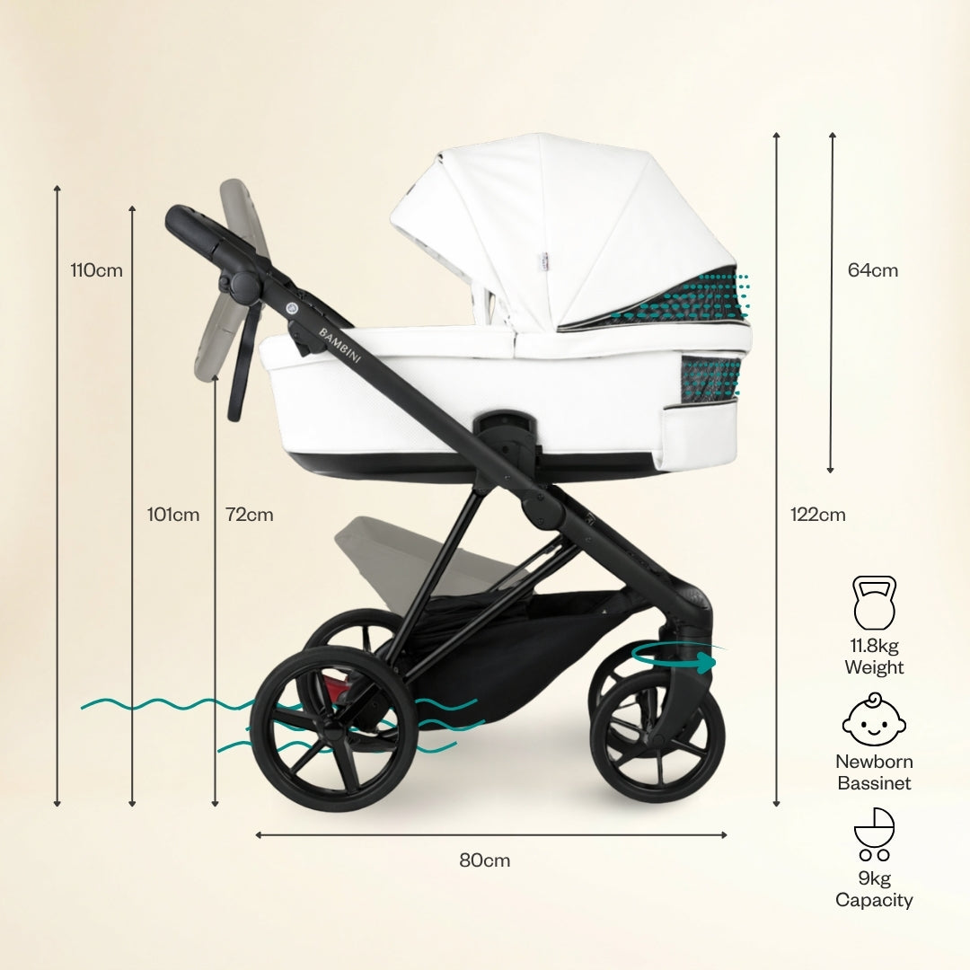 OSKAR White - Black Chassis