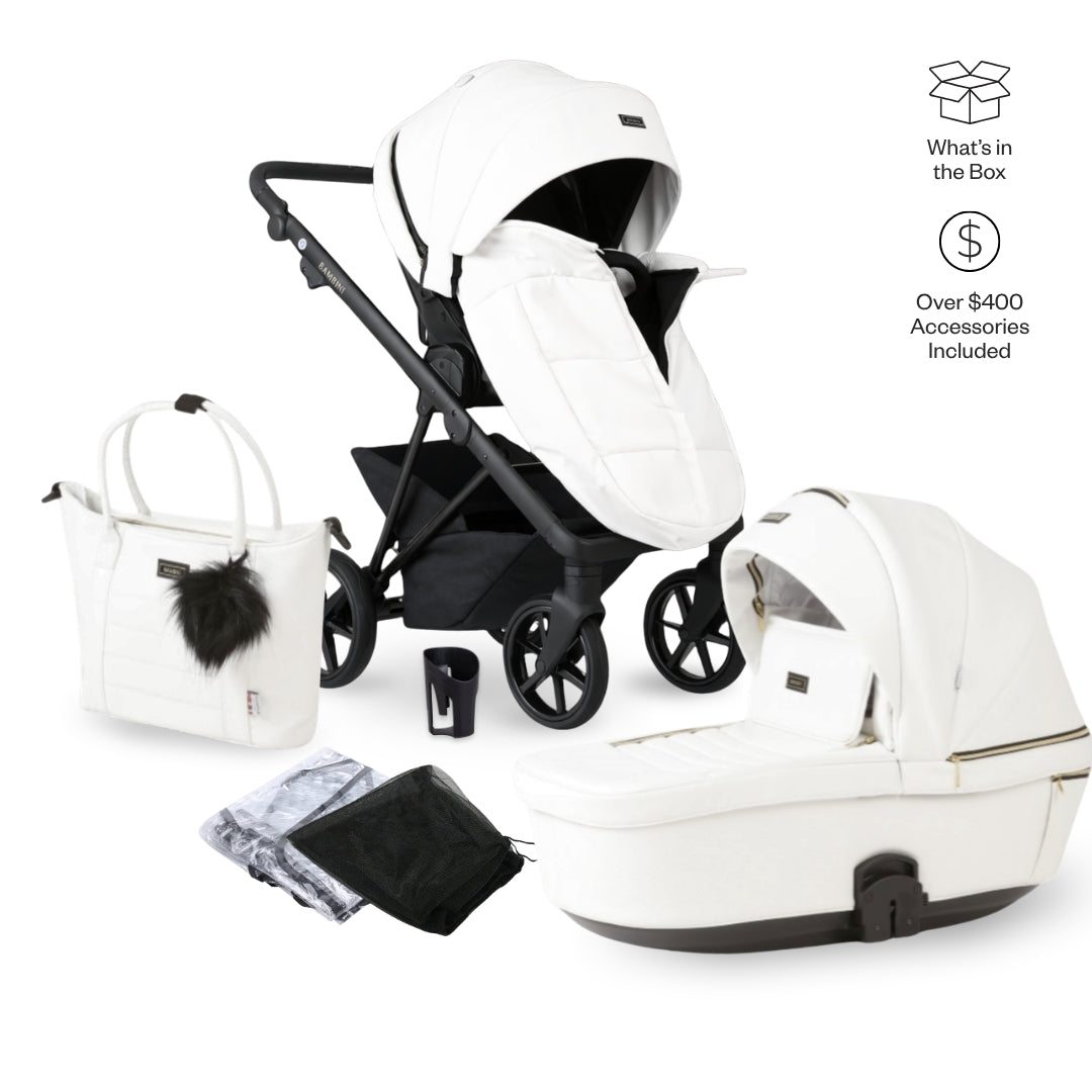 OSKAR White - Black Chassis