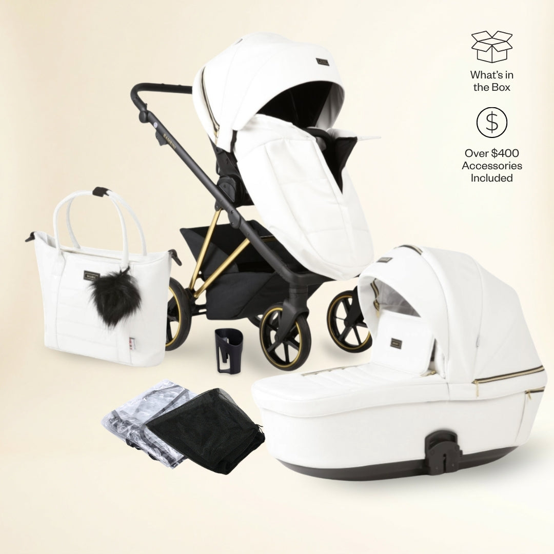 OSKAR White - Gold Chassis