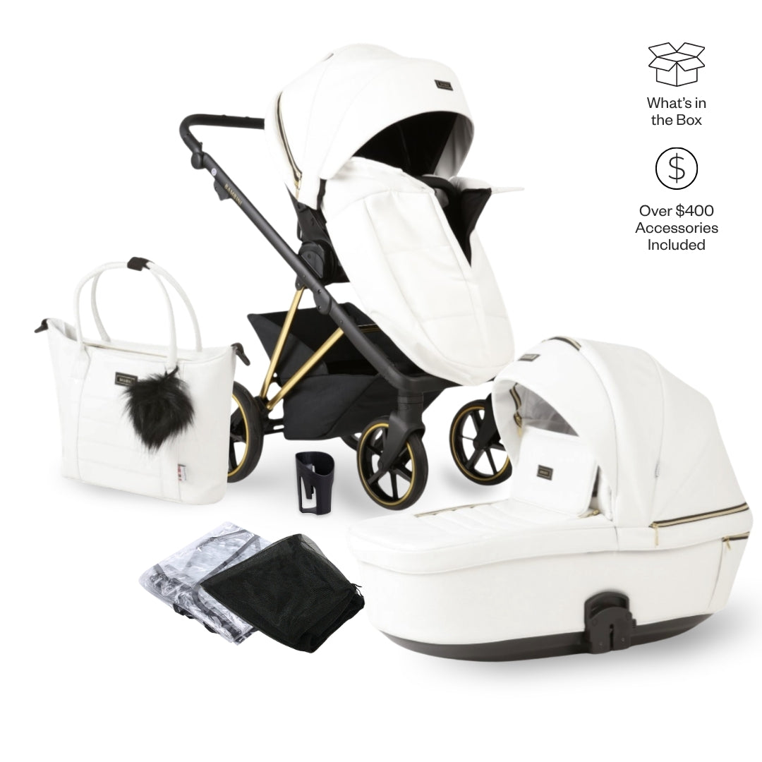 OSKAR White - Gold Chassis