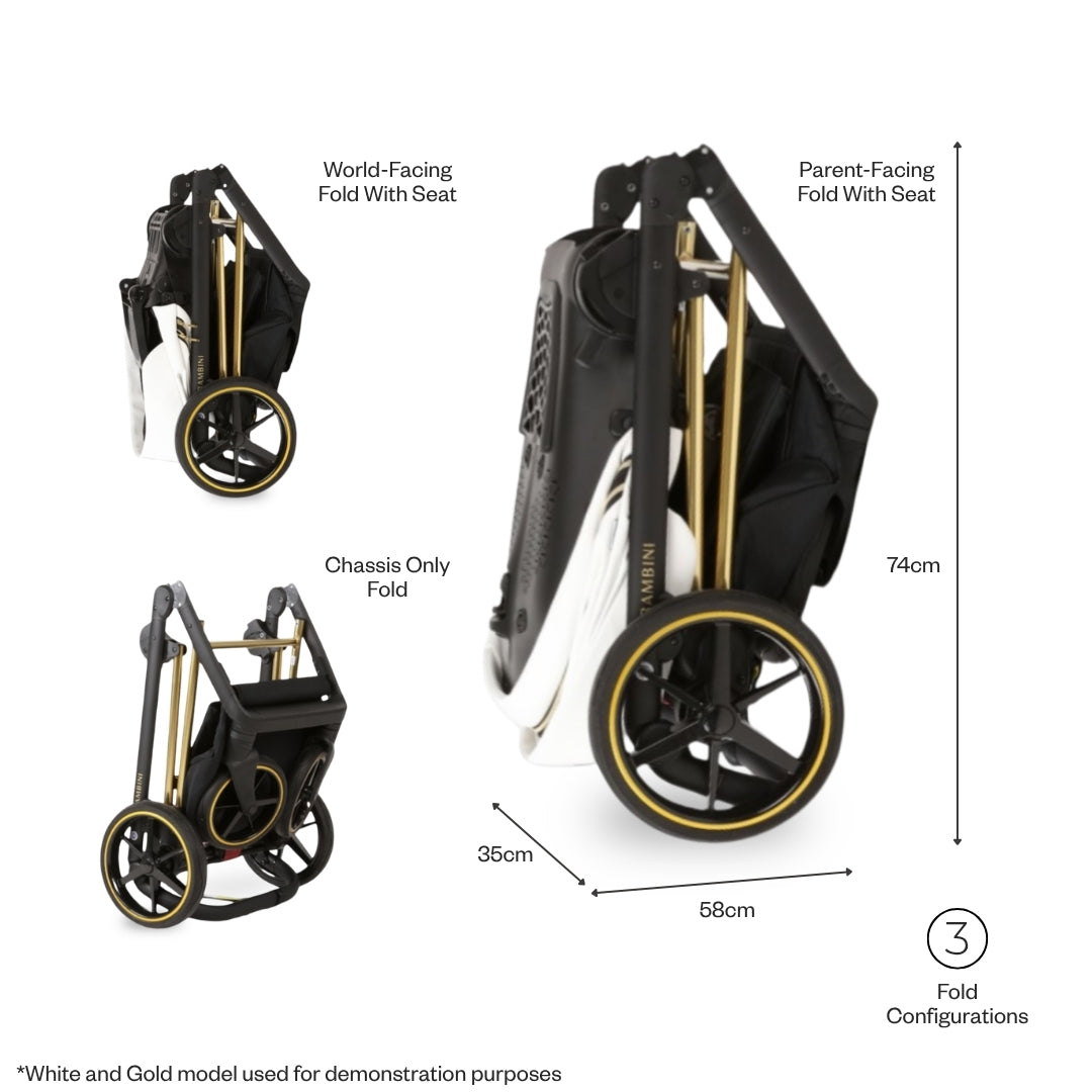 OSKAR White - Gold Chassis