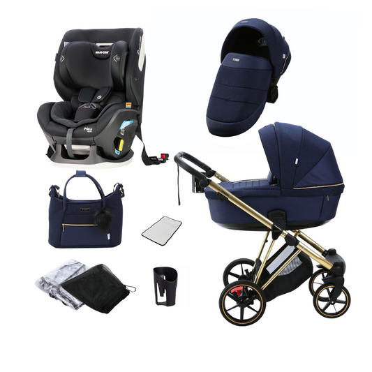 GENEVA Bjorn Pram & Pria LX G-CELL Car Seat Bundle