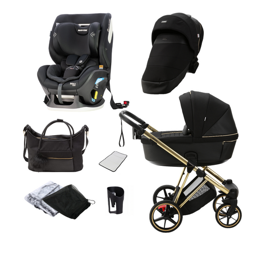 GENEVA Lorenzo Pram & Pria LX G-CELL Car Seat Bundle