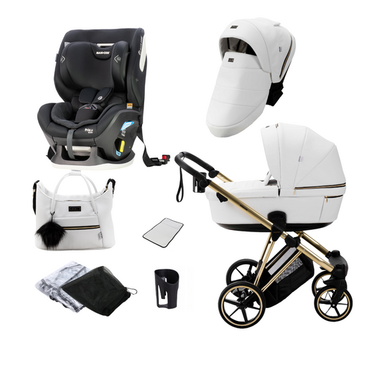 GENEVA Oskar Pram & Pria LX G-CELL Car Seat Bundle