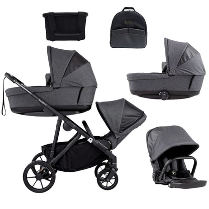 HENRI Charcoal - Twin Bundle