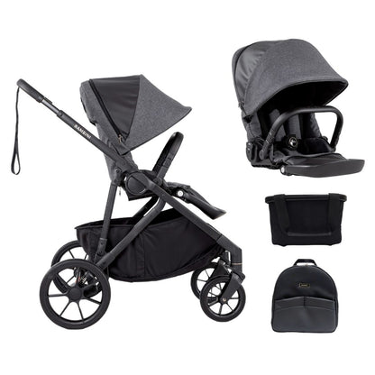 HENRI Charcoal - Two Seat Bundle