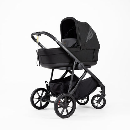 LISBON Single-to-Double Pram Noah Black