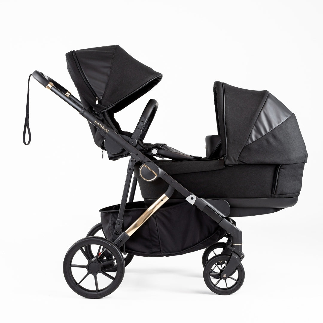 Double Stroller Perth LISBON Single-to-Double Pram – Bambini Prams