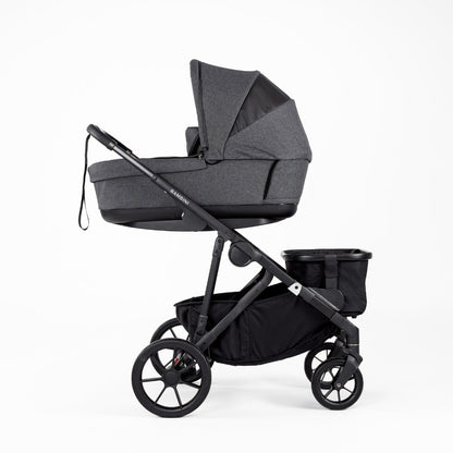 LISBON Single-to-Double Pram Henri Grey
