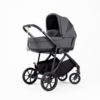 LISBON Single-to-Double Pram Henri Grey