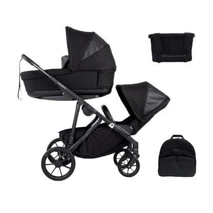 LISBON Single-to-Double Pram Noah Gold
