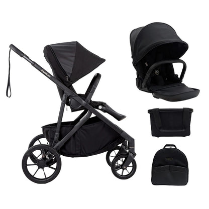 LISBON Single-to-Double Pram Noah Gold