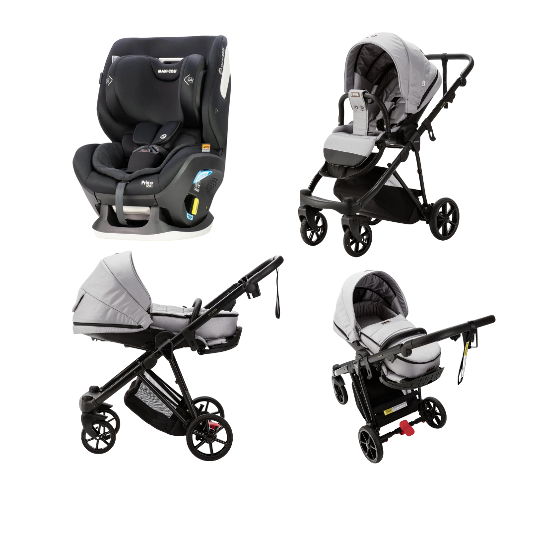 LYON Nancy Stroller & Pria LX G-CELL Car Seat Bundle