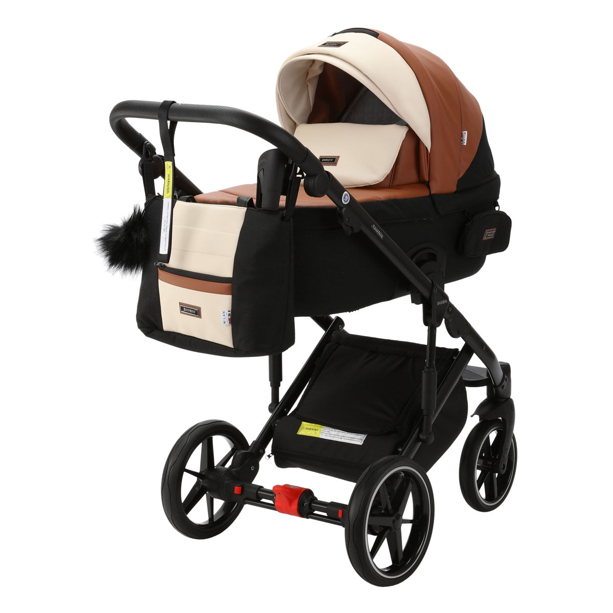 Bambini Prams MILAN² Best Modern Baby Pram Stroller Newborn