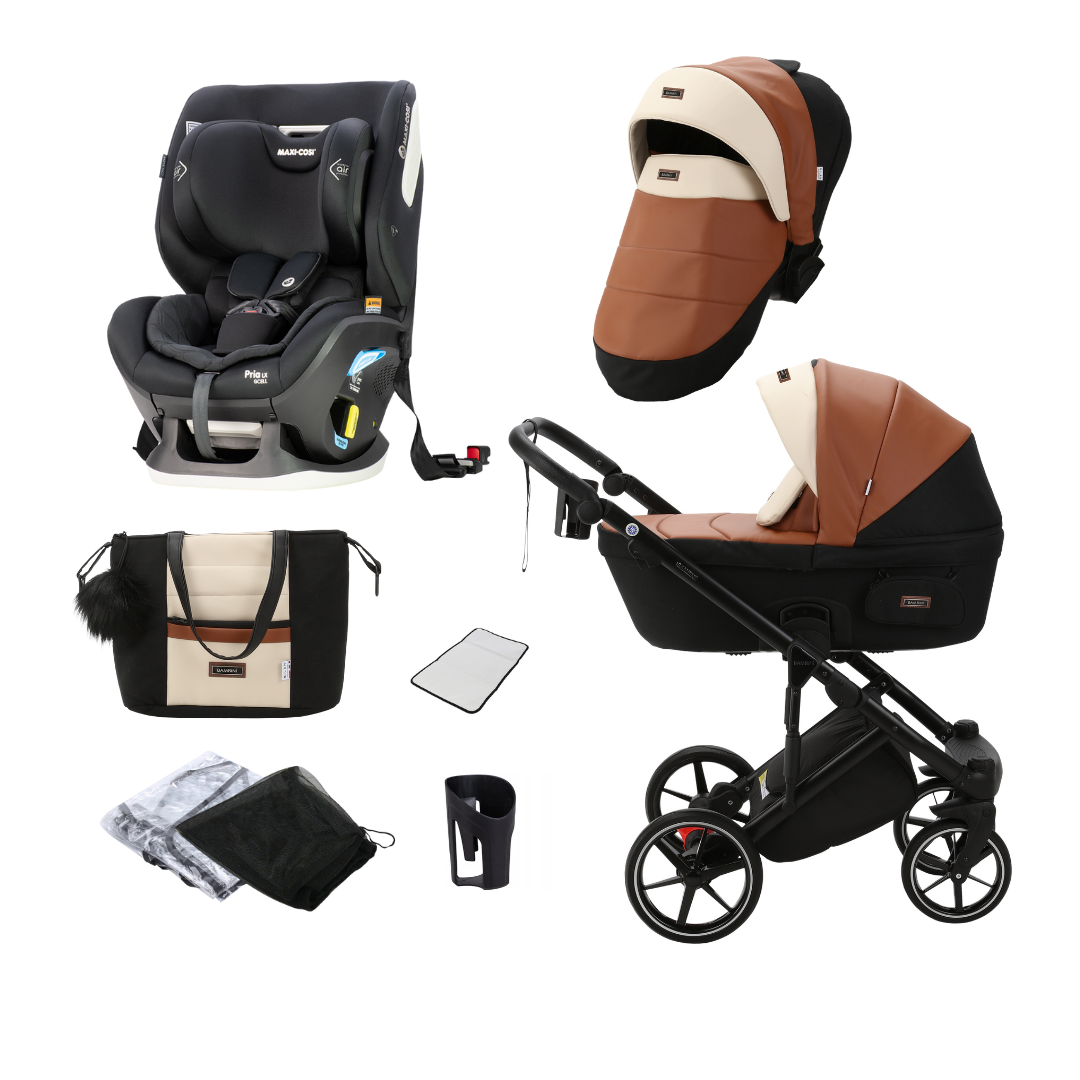 MILAN² Elliot Pram Pria LX G-CELL Car Seat Bundle – Bambini Prams