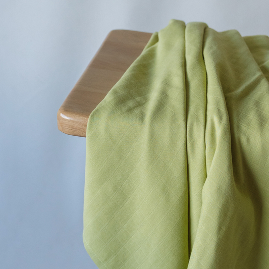 Olive Green Organic Muslin Wrap