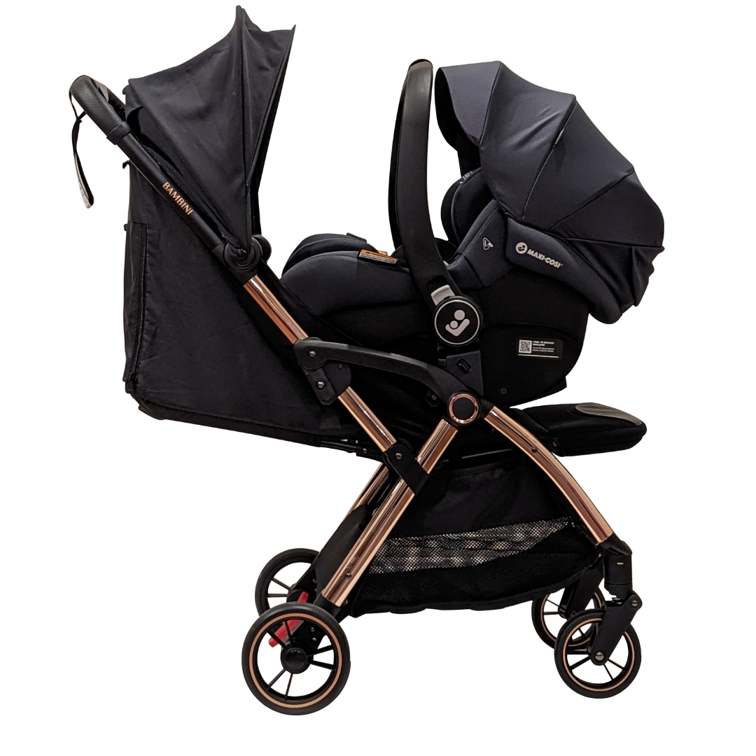 Capsule car seat and retailers pram