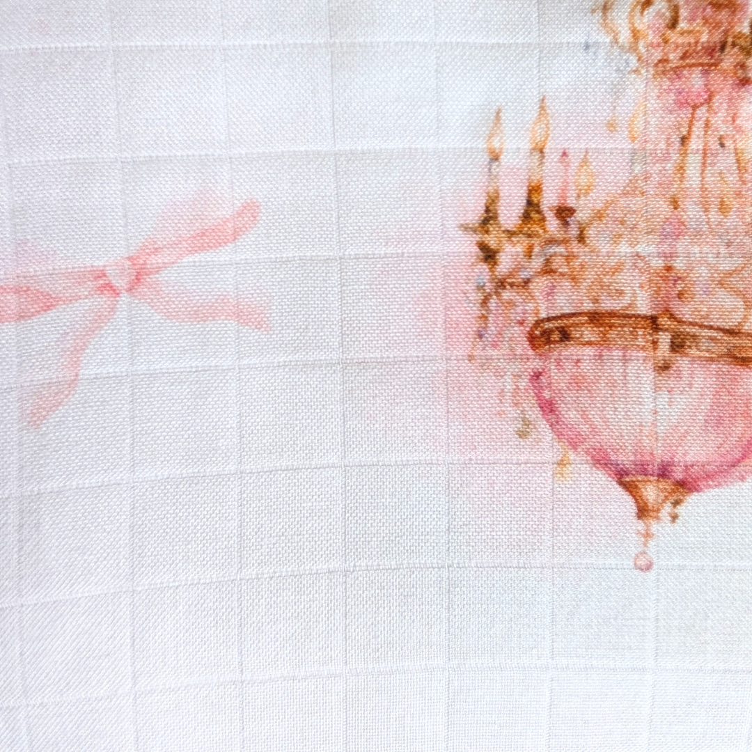 Pretty Pink Organic Muslin Tag Comforter (Set of 2)