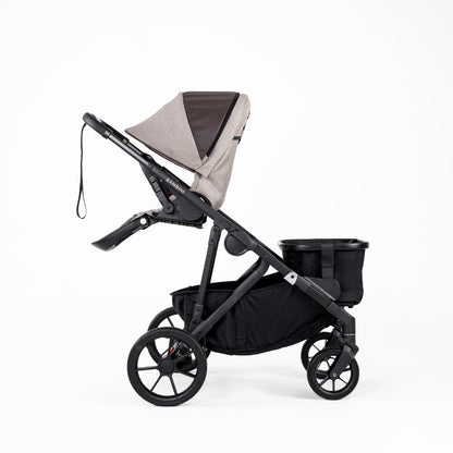 LISBON Single-to-Double Pram Sofia Mocha
