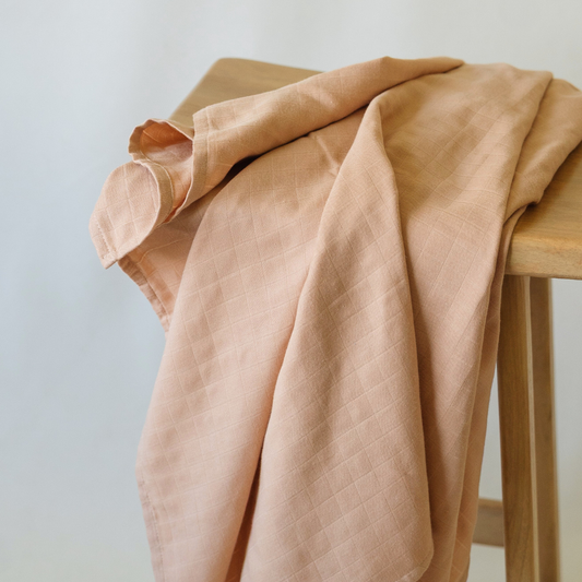 Taupe Organic Muslin Wrap