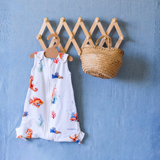 Underwater Worlds 'Exotic' Organic Jersey Sleepbag (1 TOG)