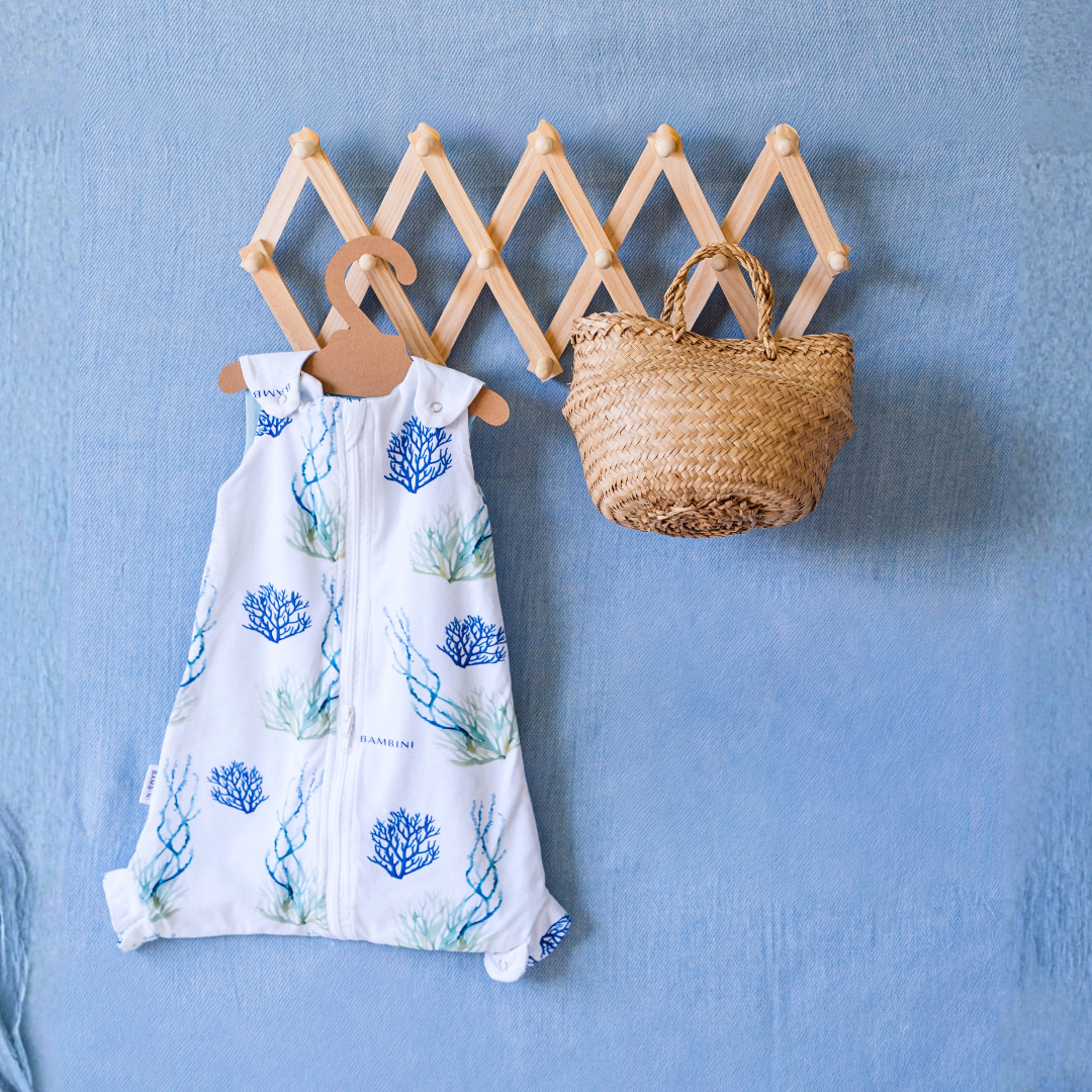 Underwater Worlds 'Reef' Organic Jersey Sleepbag (1 TOG)