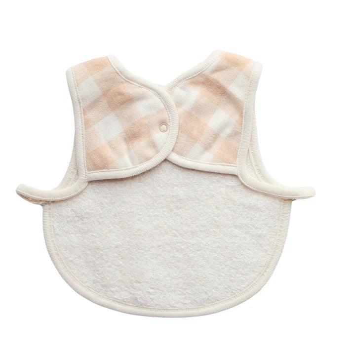 Fibre for Good Organic Cotton Fitted Bib 2pk