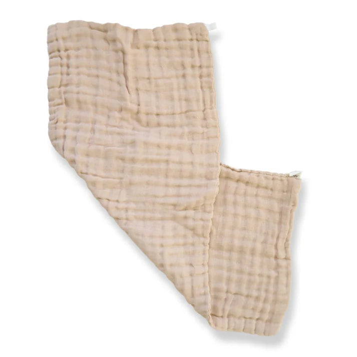 Fibre for Good Organic Cotton Muslin Burp Cloth 2pk