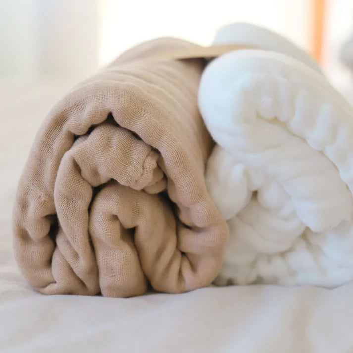 Fibre for Good Organic Cotton Muslin Wrap 2pk