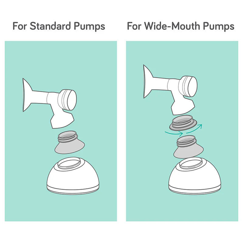 Nanobébé Breast Pump Adaptor Set
