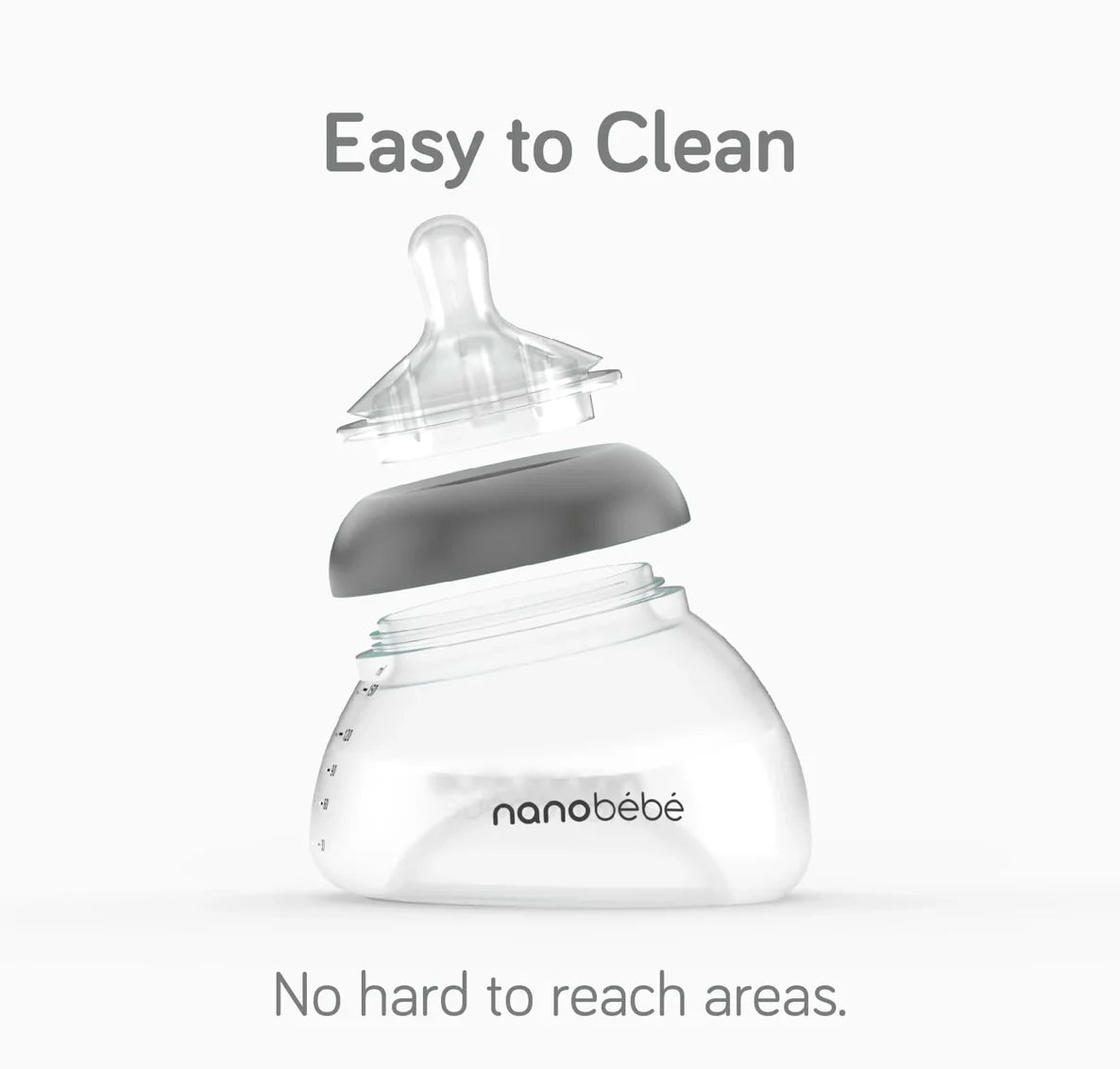 Nanobébé Breastmilk Bottle (Gen 2) 3 Pack