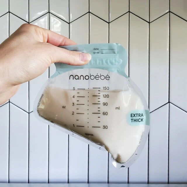Nanobébé Breastmilk Storage Bags 50 Pack