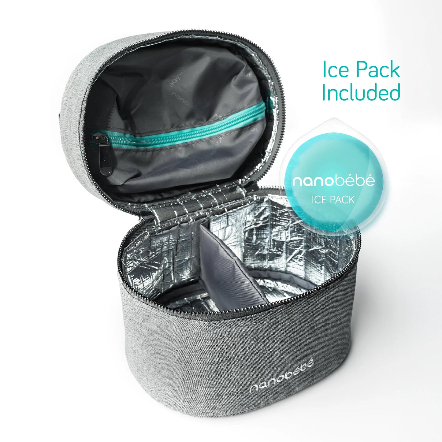 Nanobébé Deluxe Cooler Bag for Baby Bottles