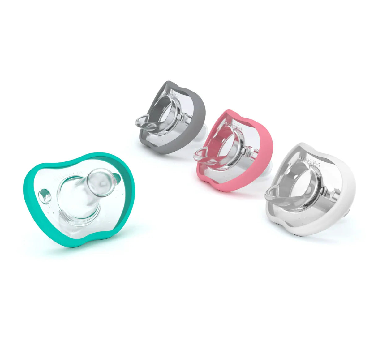 Nanobébé Flexy Silicon Pacifier 0-3m 4 Pack