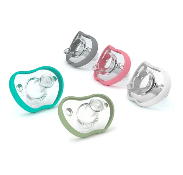 Nanobébé Flexy Silicon Pacifier 0-3m Twin Pack