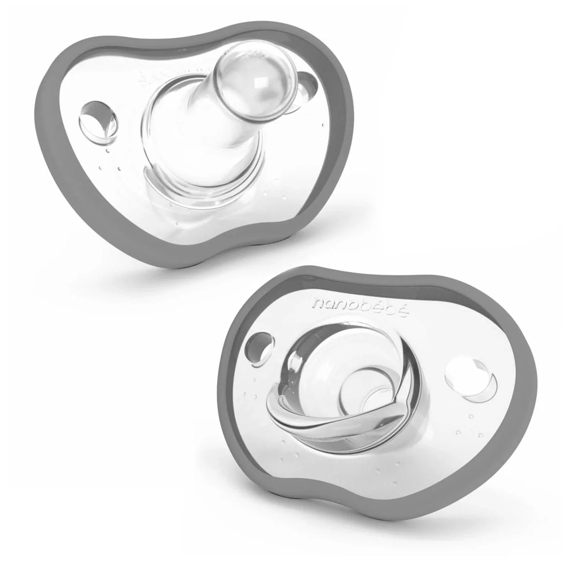 Nanobébé Flexy Silicon Pacifier 0-3m Twin Pack