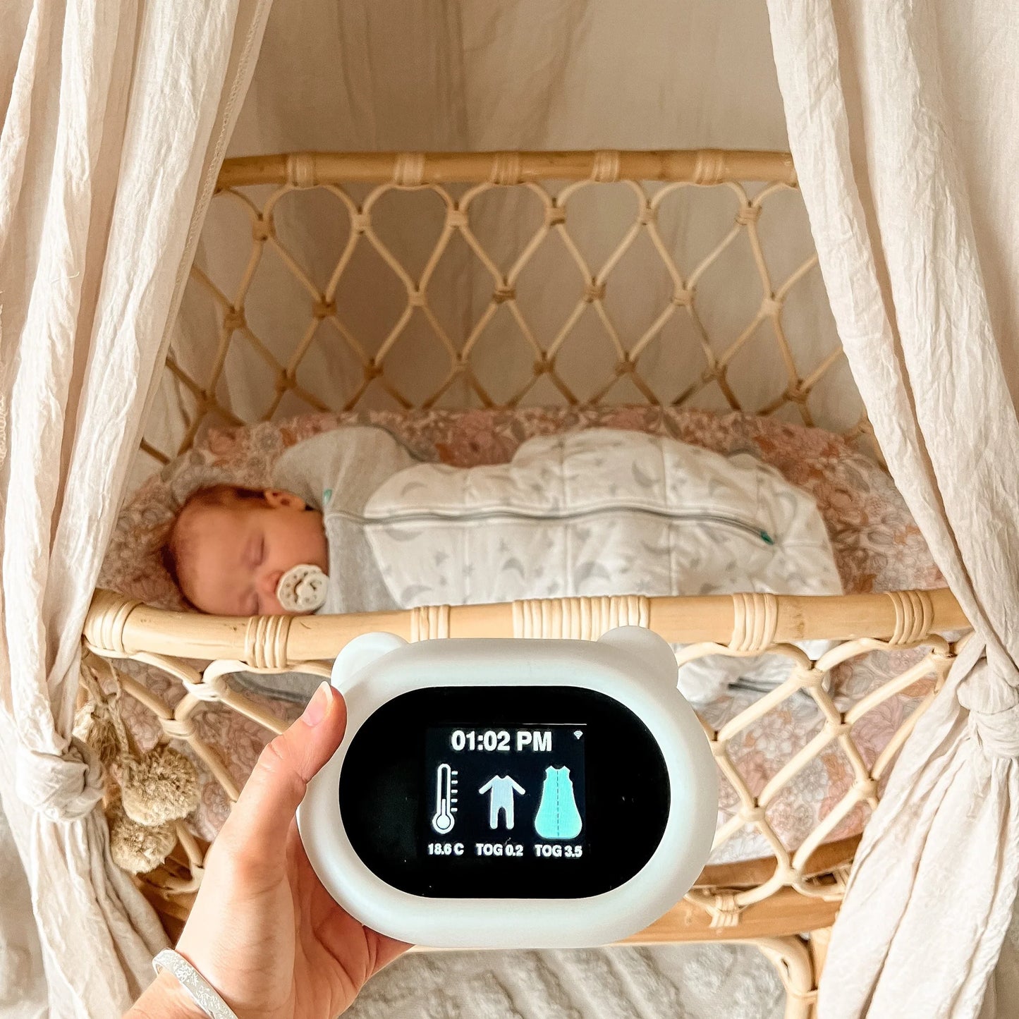 Sleep Like Goldilocks - Baby Sleepwear Guide, Night Light and Thermometer