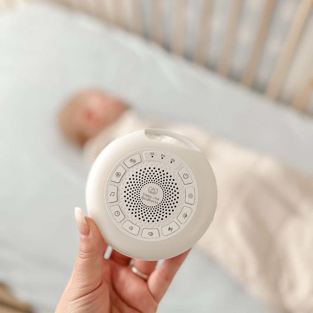 Sleep Like Goldilocks - Sound Sleeper Portable White Noise and Night Light