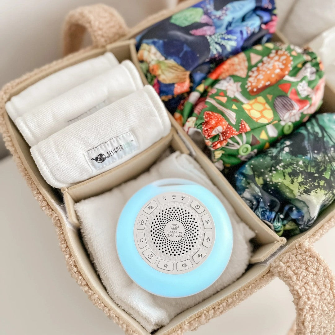 Sleep Like Goldilocks - Sound Sleeper Portable White Noise and Night Light