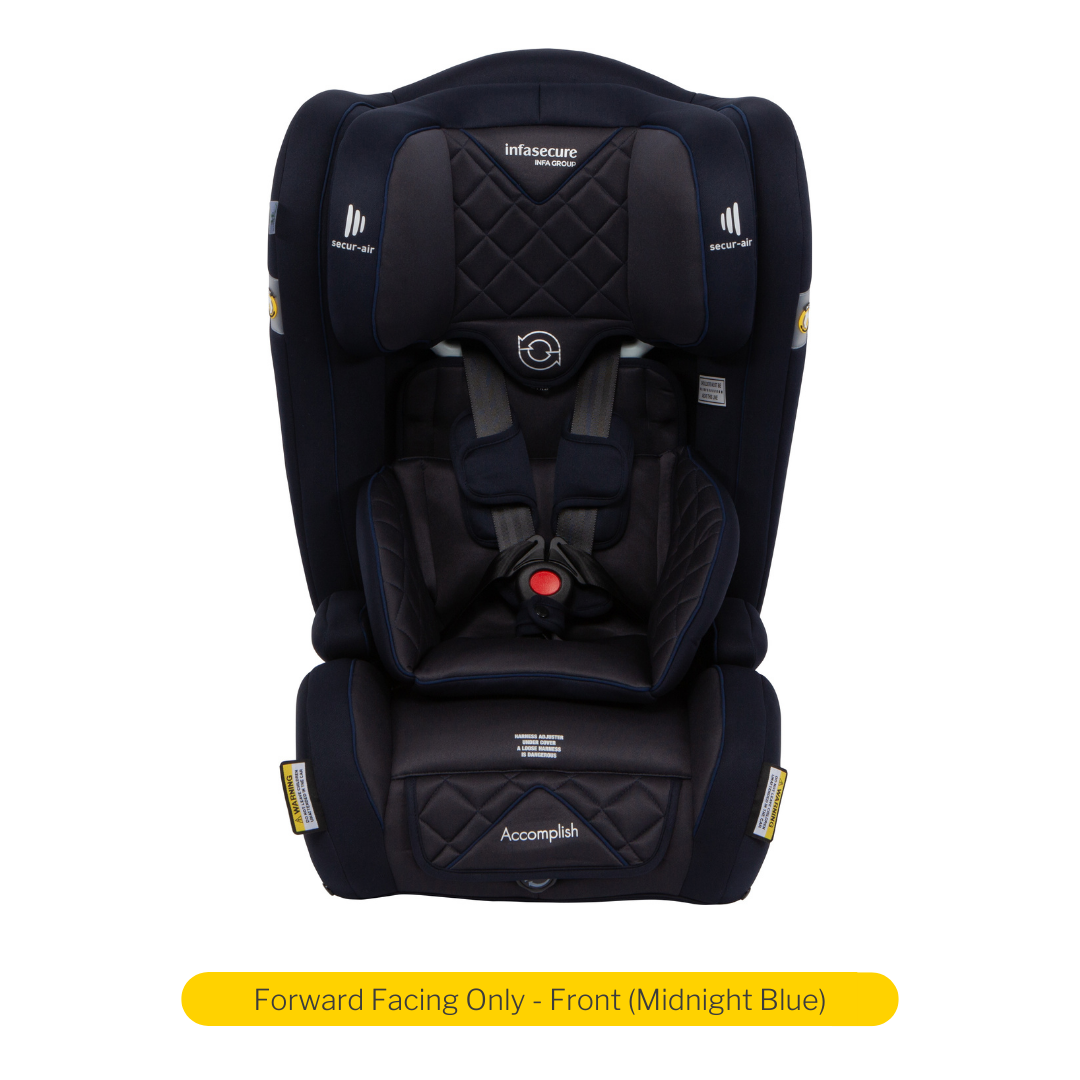 InfaSecure Accomplish More Car Seat | 6 Months to 8 Years