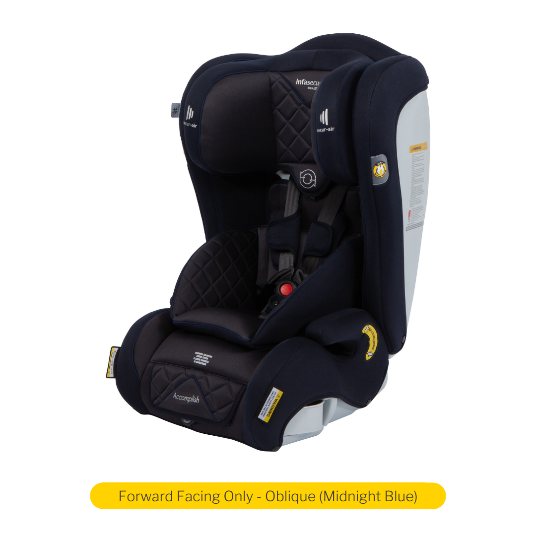 InfaSecure Accomplish More Car Seat | 6 Months to 8 Years