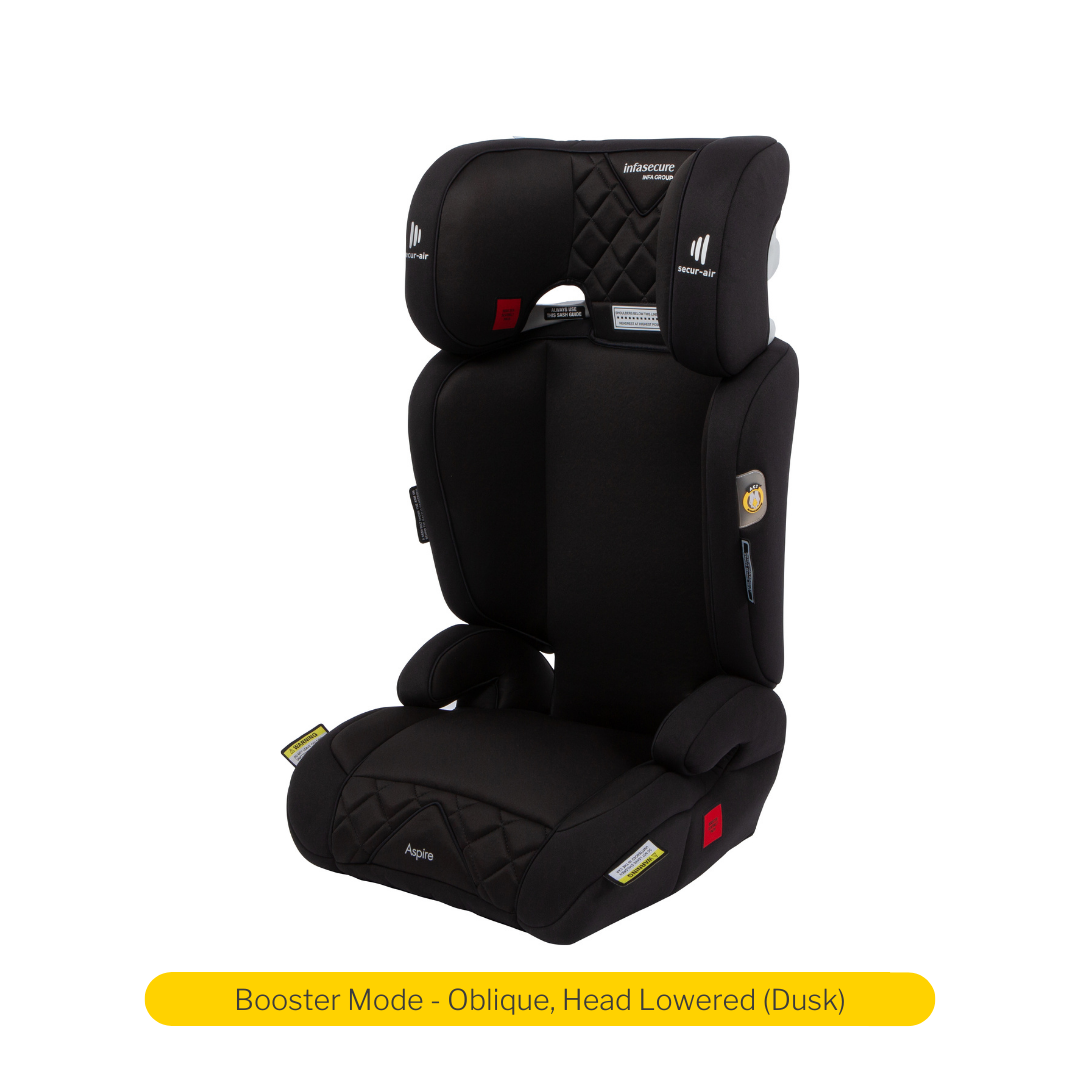 InfaSecure Aspire More Booster Seat 4 8 Years Bambini Prams